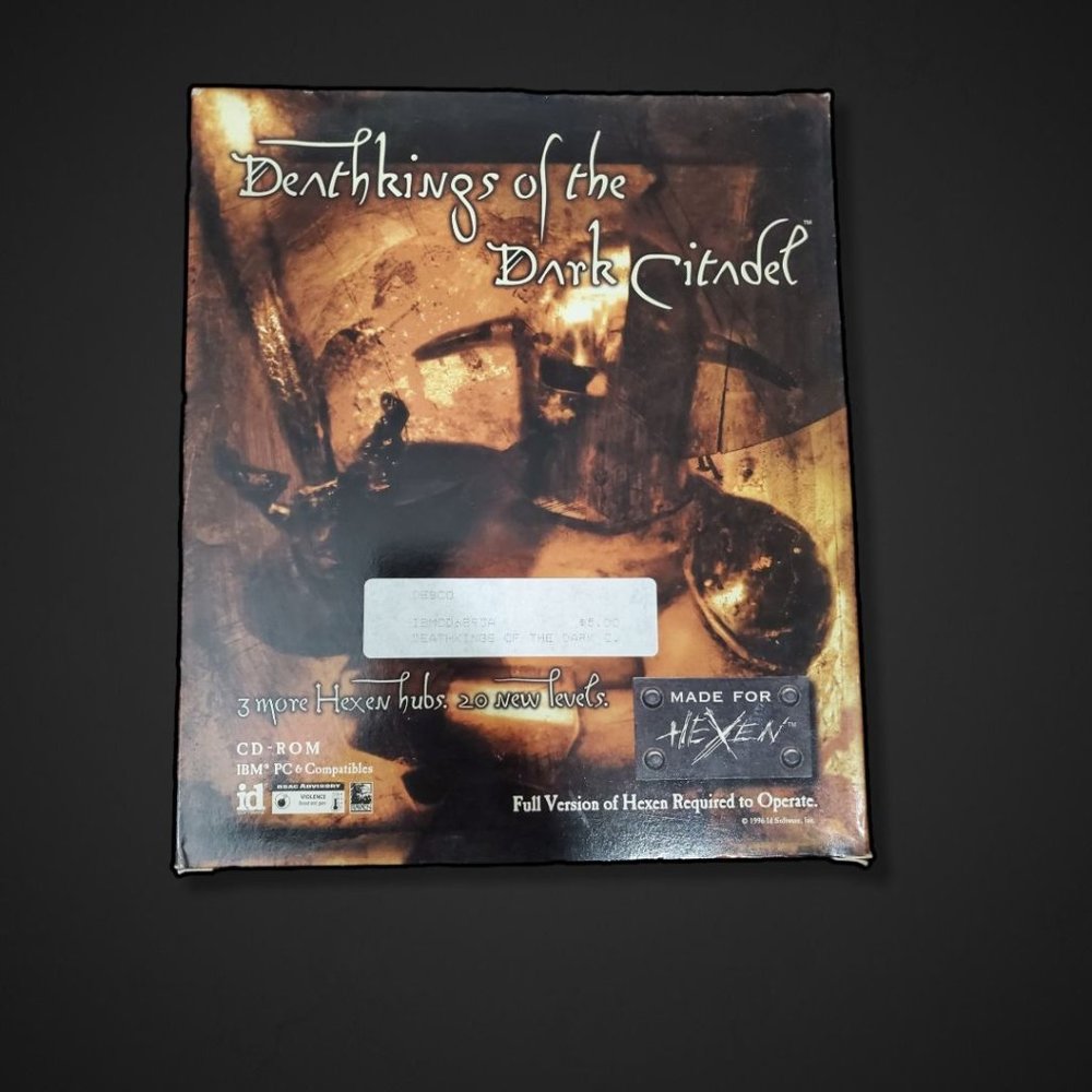 Deathkings of the Dark Citadel Big Box PC Game Retro